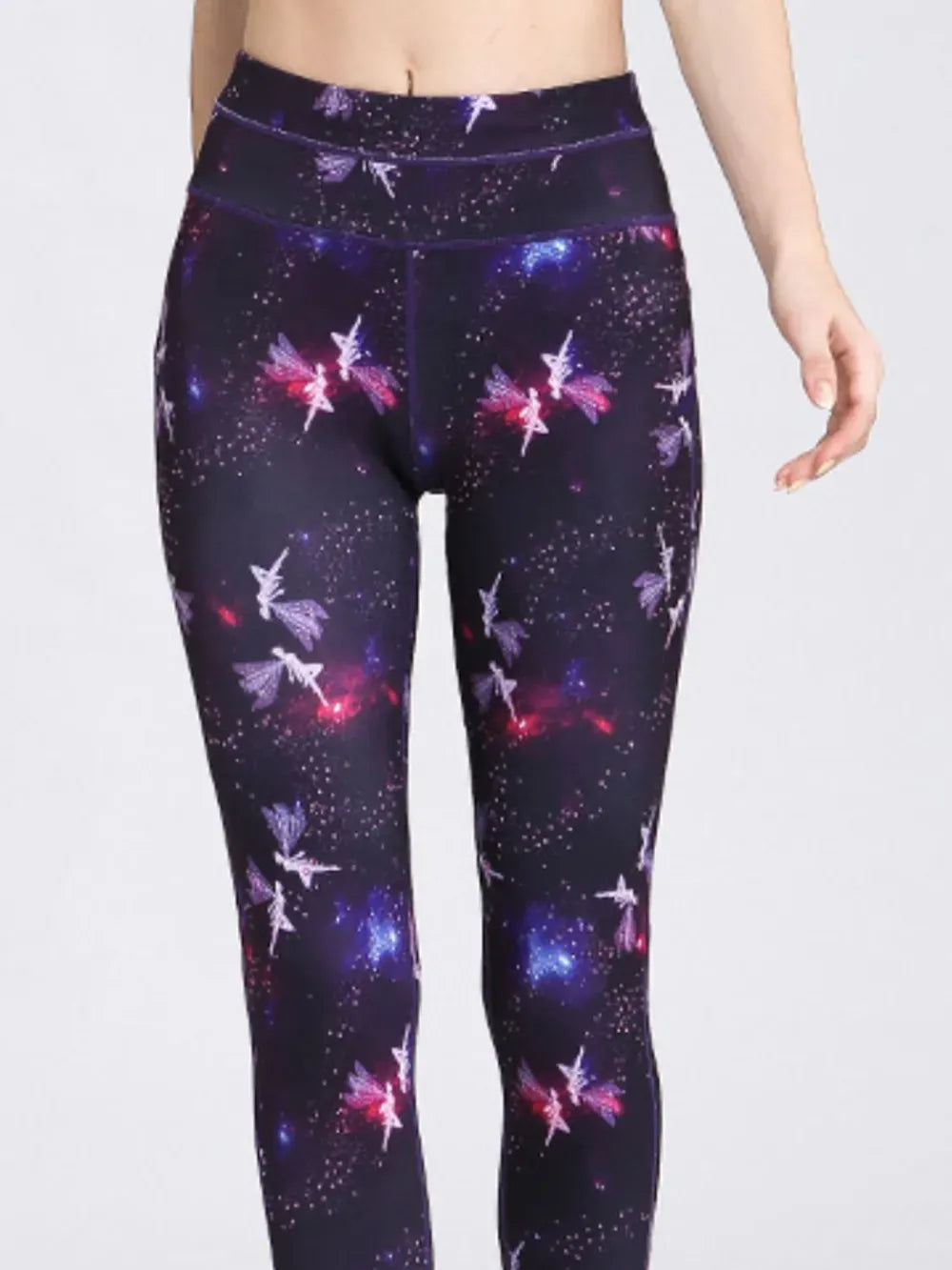 Printed Active High Waist Leggings The Nichole Collection