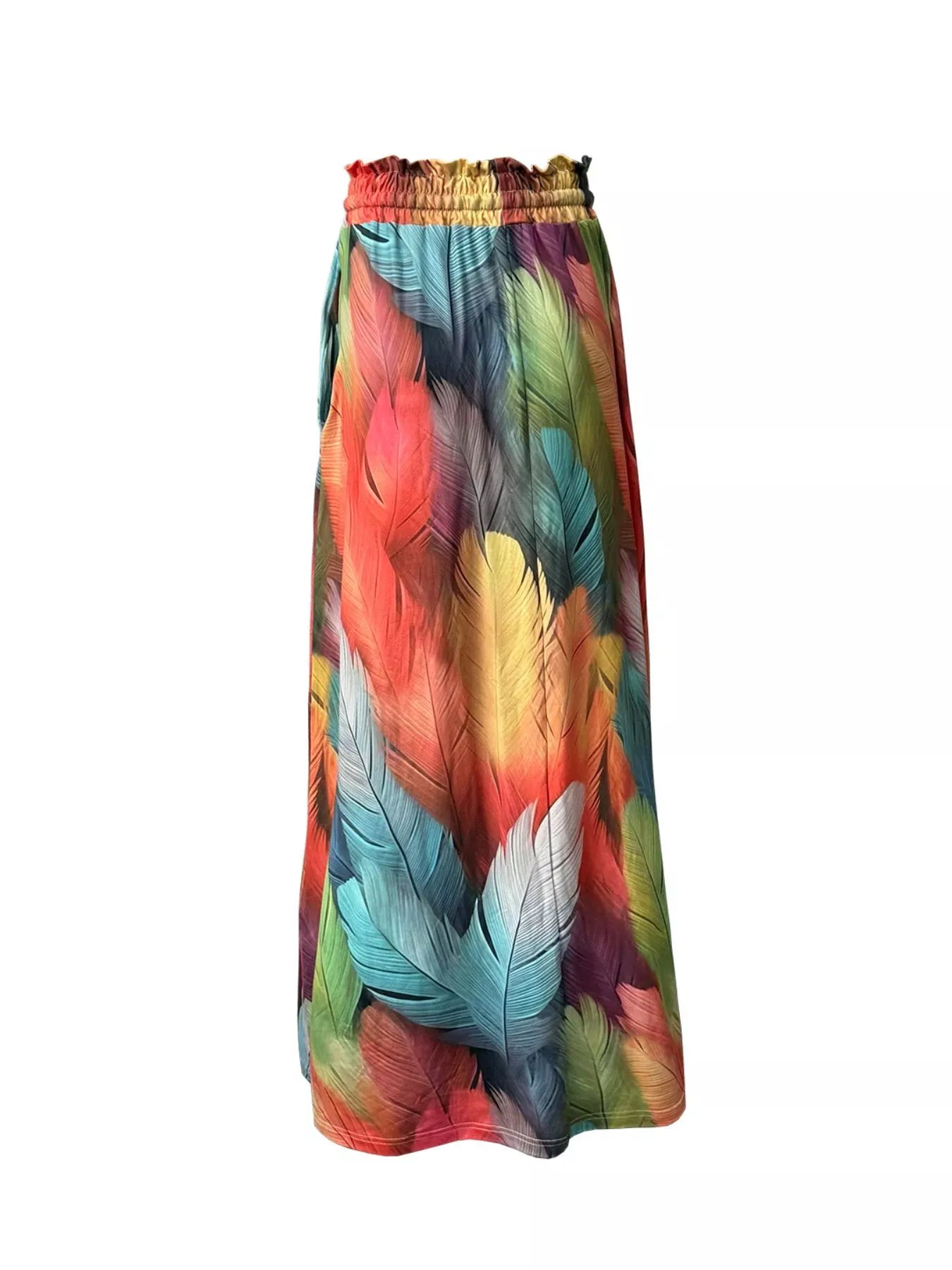 Printed Wide-Leg Pants The Nichole Collection