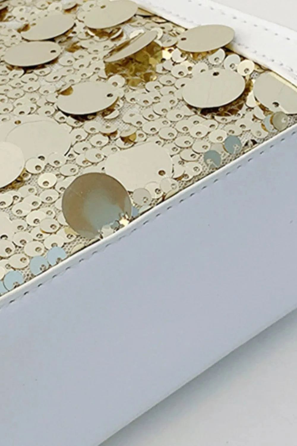 PU Leather Sequin Handbag Handbags The Nichole Collection