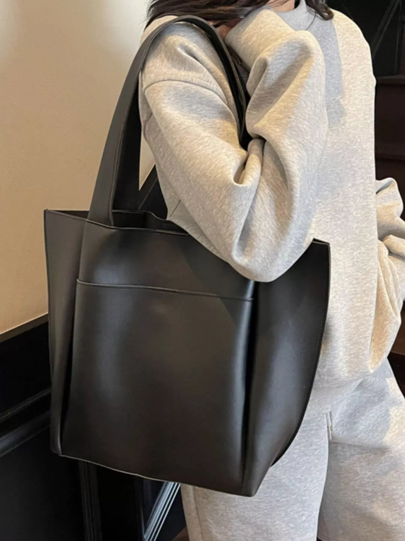 PU Leather Shoulder Bag The Nichole Collection