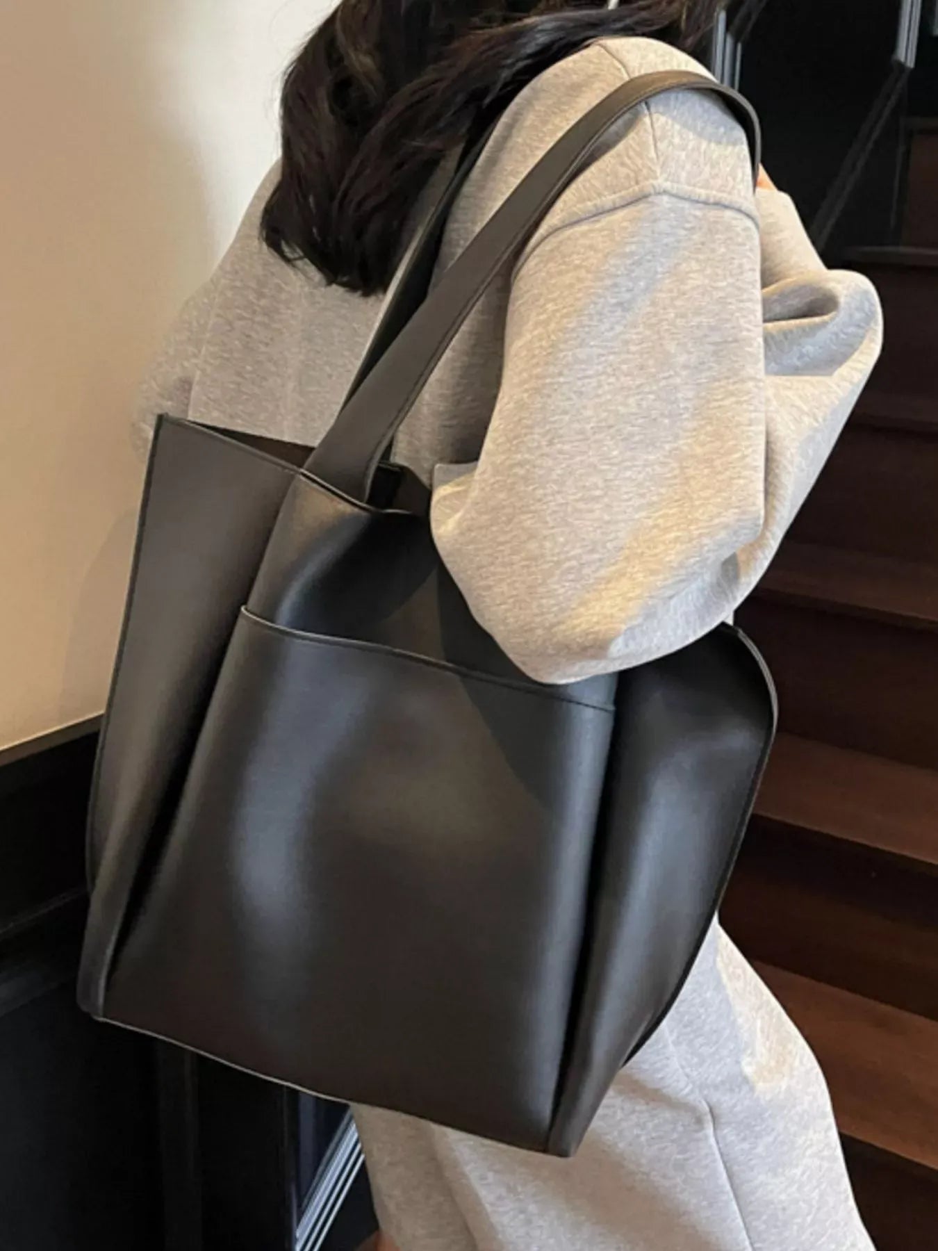 PU Leather Shoulder Bag The Nichole Collection