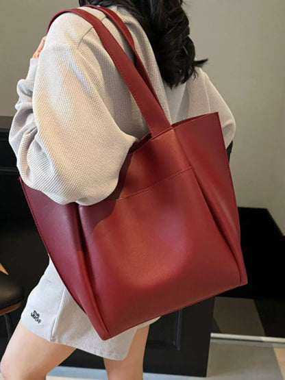 PU Leather Shoulder Bag The Nichole Collection