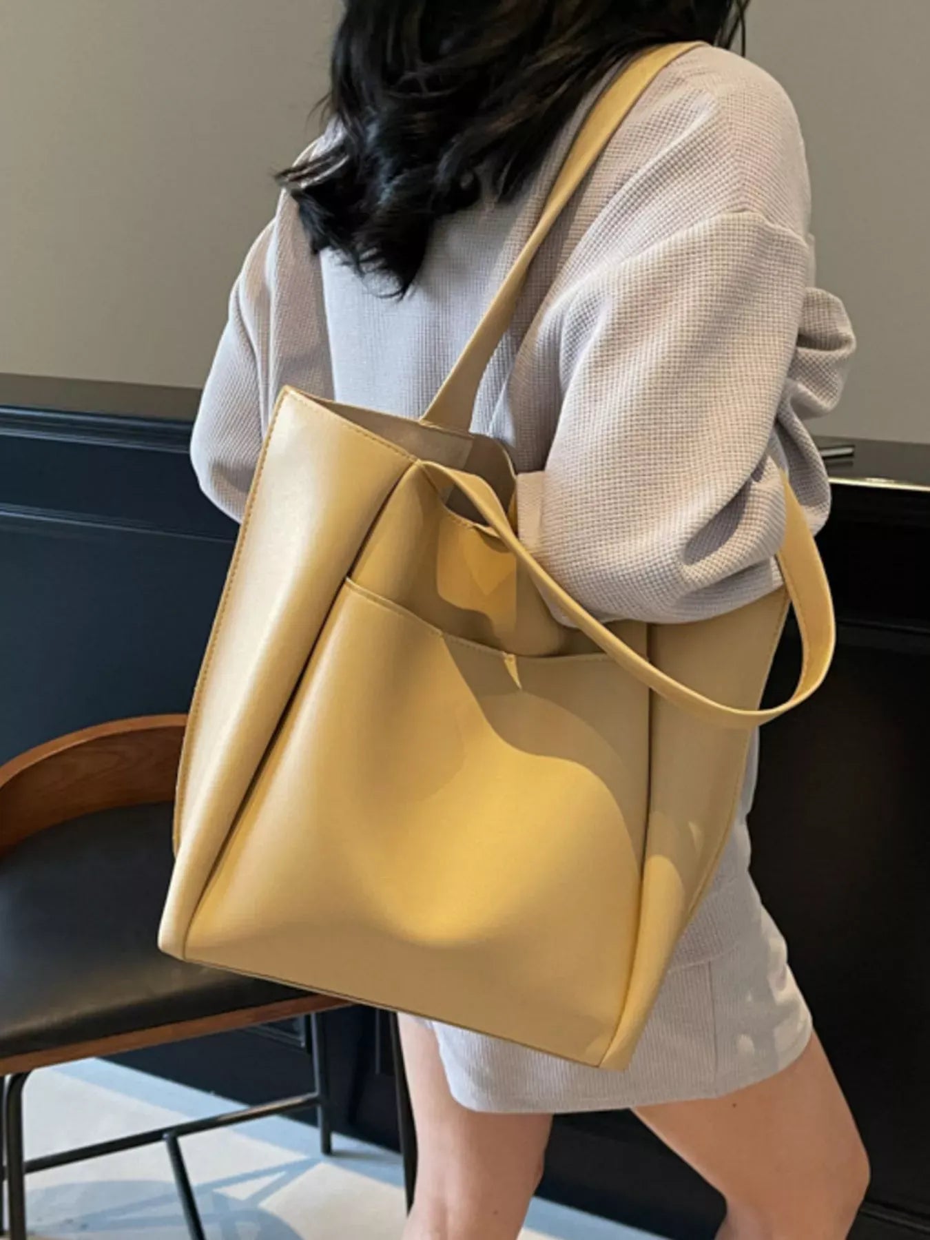 PU Leather Shoulder Bag The Nichole Collection