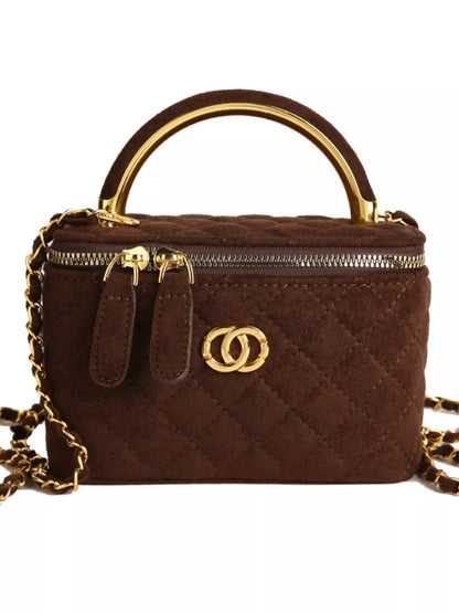 Quilted Top Handle Crossbody Bag The Nichole Collection - Official Site