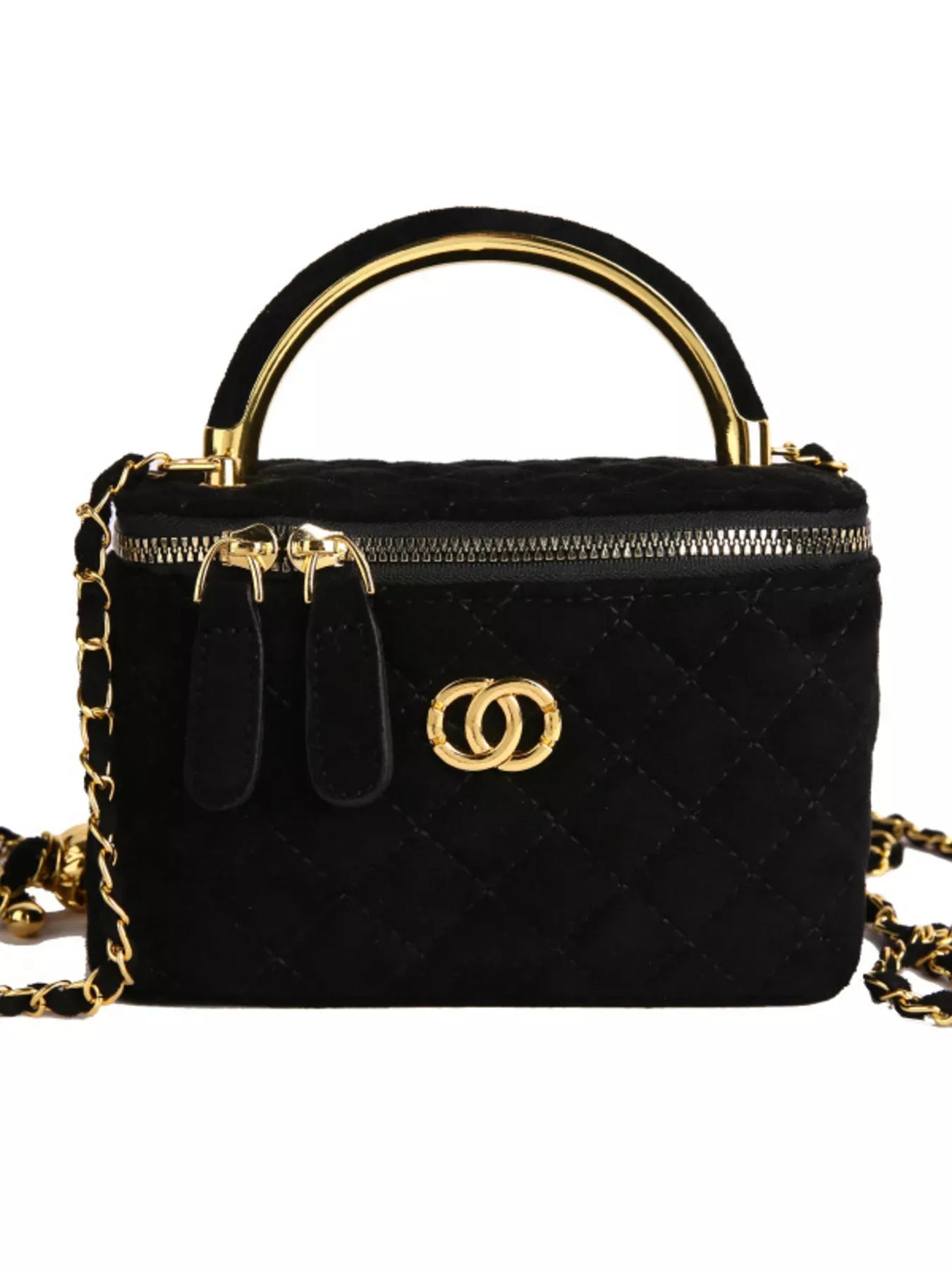 Quilted Top Handle Crossbody Bag The Nichole Collection - Official Site