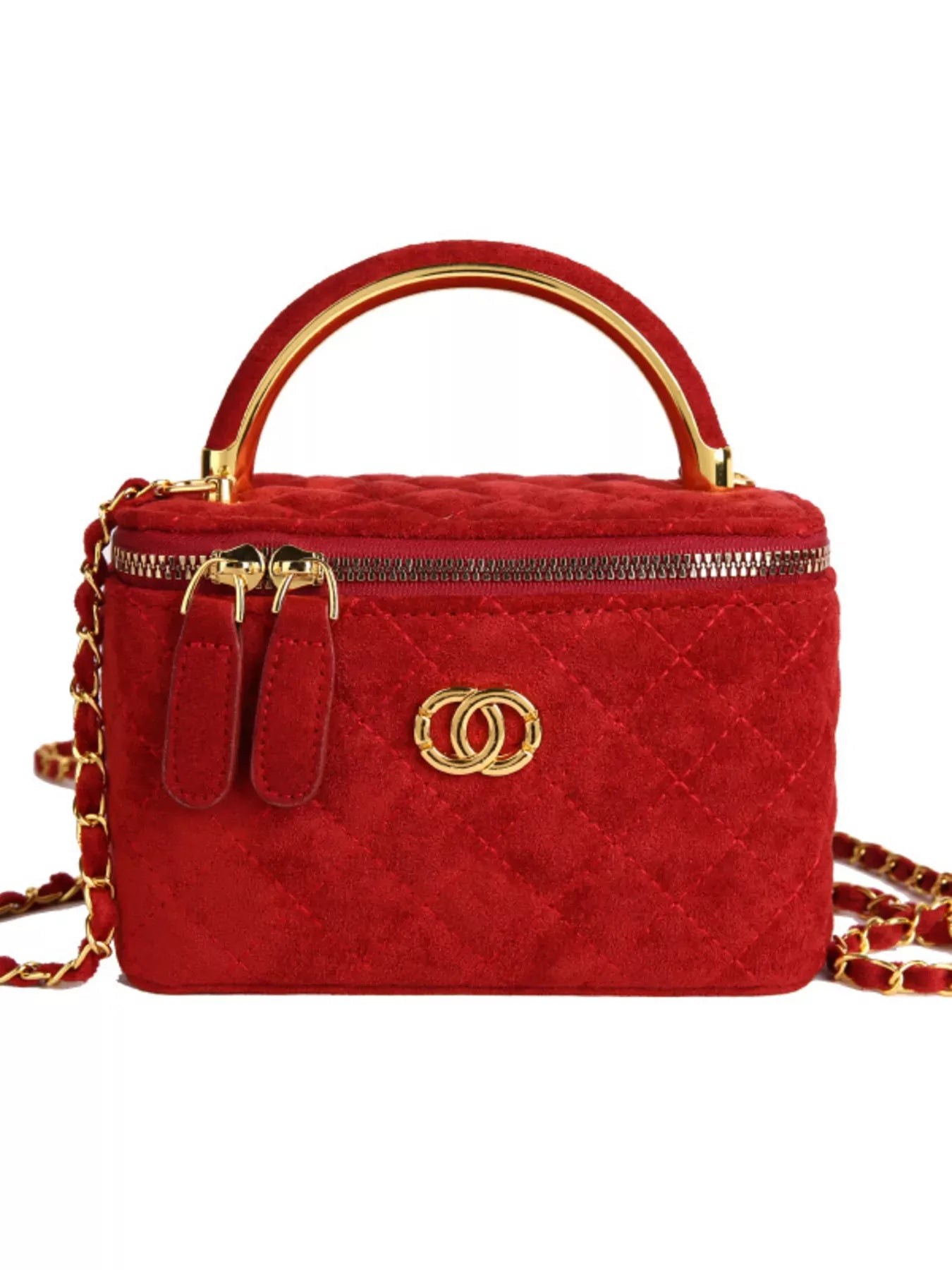 Quilted Top Handle Crossbody Bag The Nichole Collection - Official Site