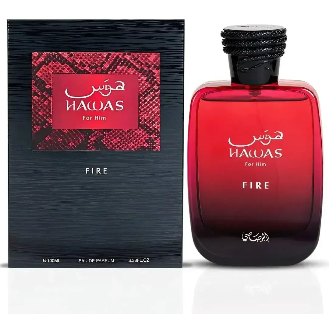 Rasasi Hawas Men’s Eau de Parfum – 3.4 oz Rasasi The Nichole Collection