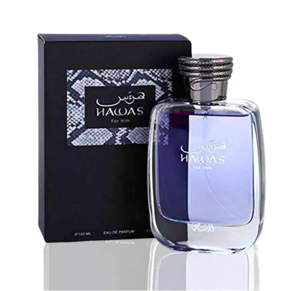 Rasasi Hawas Men’s Eau de Parfum – 3.4 oz Rasasi Purple-100ML The Nichole Collection