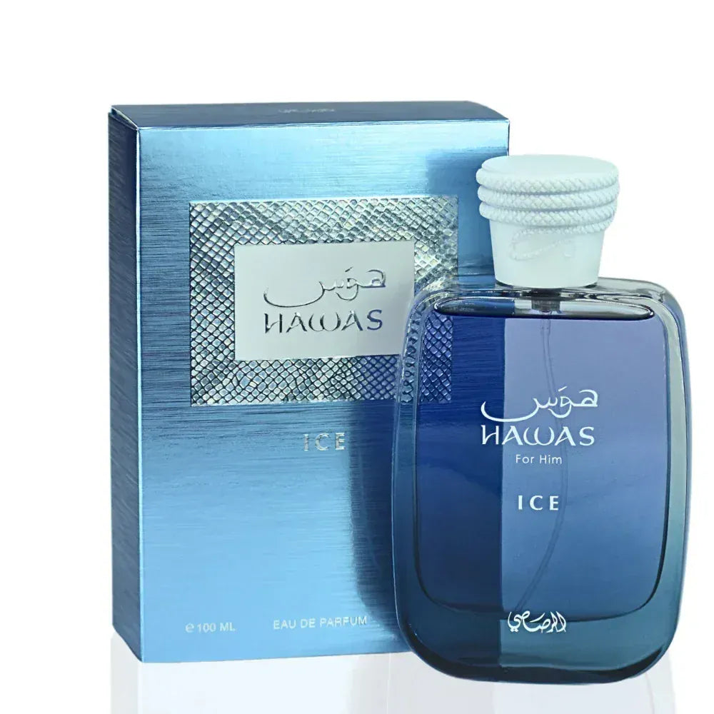 Rasasi Hawas Men’s Eau de Parfum – 3.4 oz Rasasi Blue-100ML The Nichole Collection