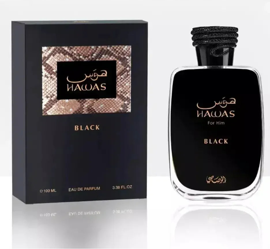 Rasasi Hawas Men’s Eau de Parfum – 3.4 oz Rasasi The Nichole Collection