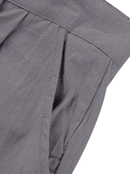 Relaxed Fit Pleated Pants | The Nichole Collection