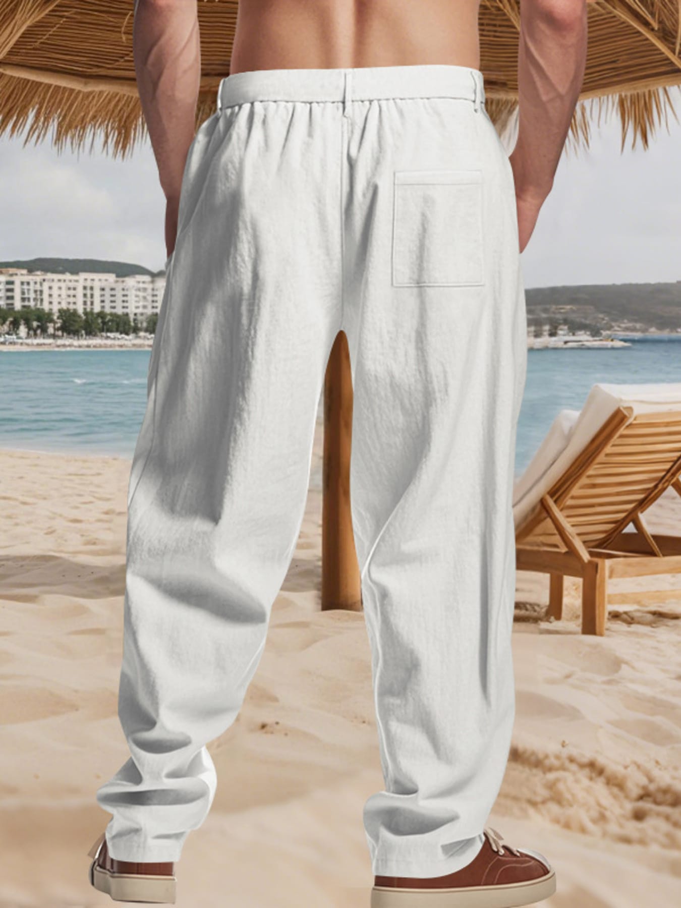 Relaxed Fit Pleated Pants | The Nichole Collection