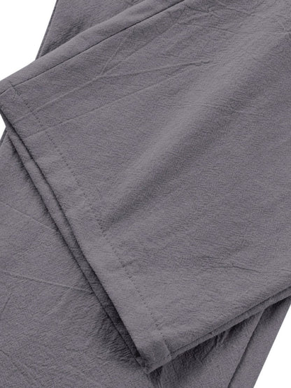 Relaxed Fit Pleated Pants | The Nichole Collection
