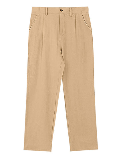 Relaxed Fit Pleated Pants | The Nichole Collection
