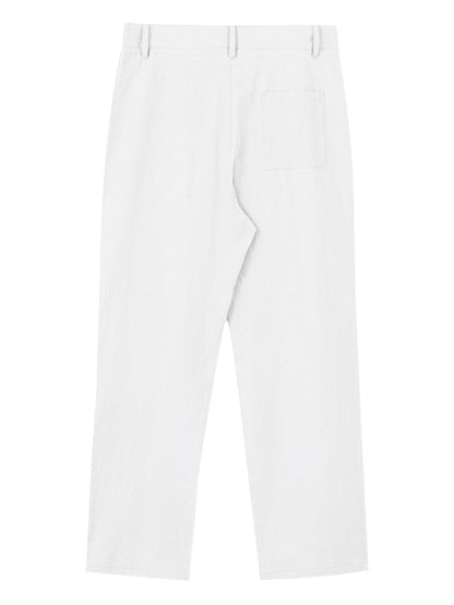 Relaxed Fit Pleated Pants | The Nichole Collection