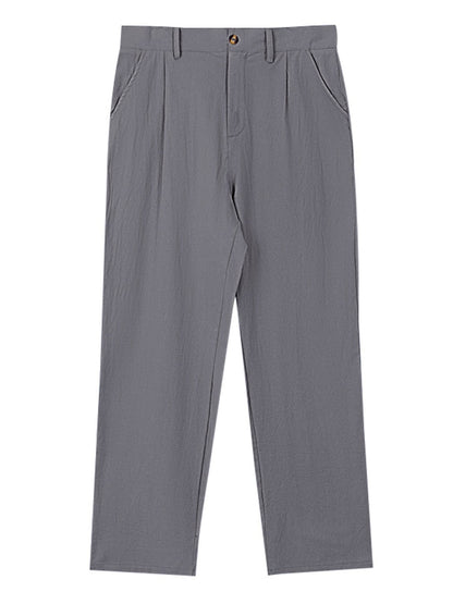 Relaxed Fit Pleated Pants | The Nichole Collection