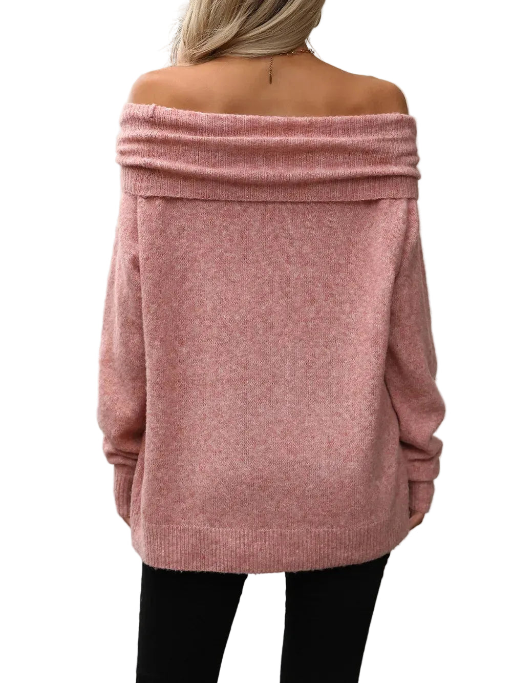 Ribbed Turtleneck Long Sleeve Sweater The Nichole Collection - Official Site