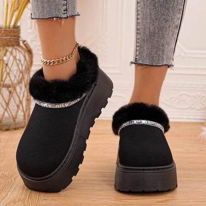 Round Toe Platform Boots The Nichole Collection