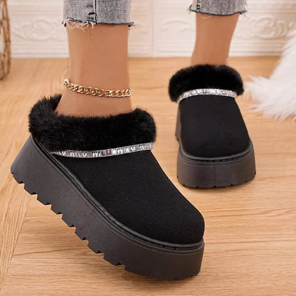 Round Toe Platform Boots The Nichole Collection