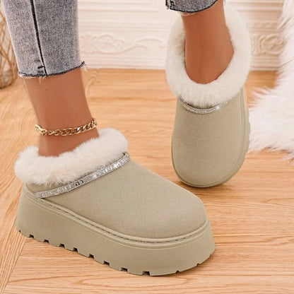 Round Toe Platform Boots The Nichole Collection