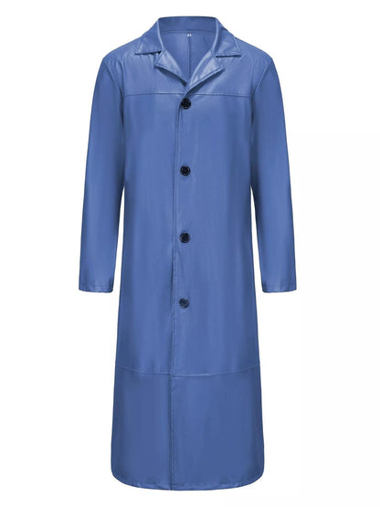 Sexy and Classy Longline Button-Up Jacket Men's Coats The Nichole Collection