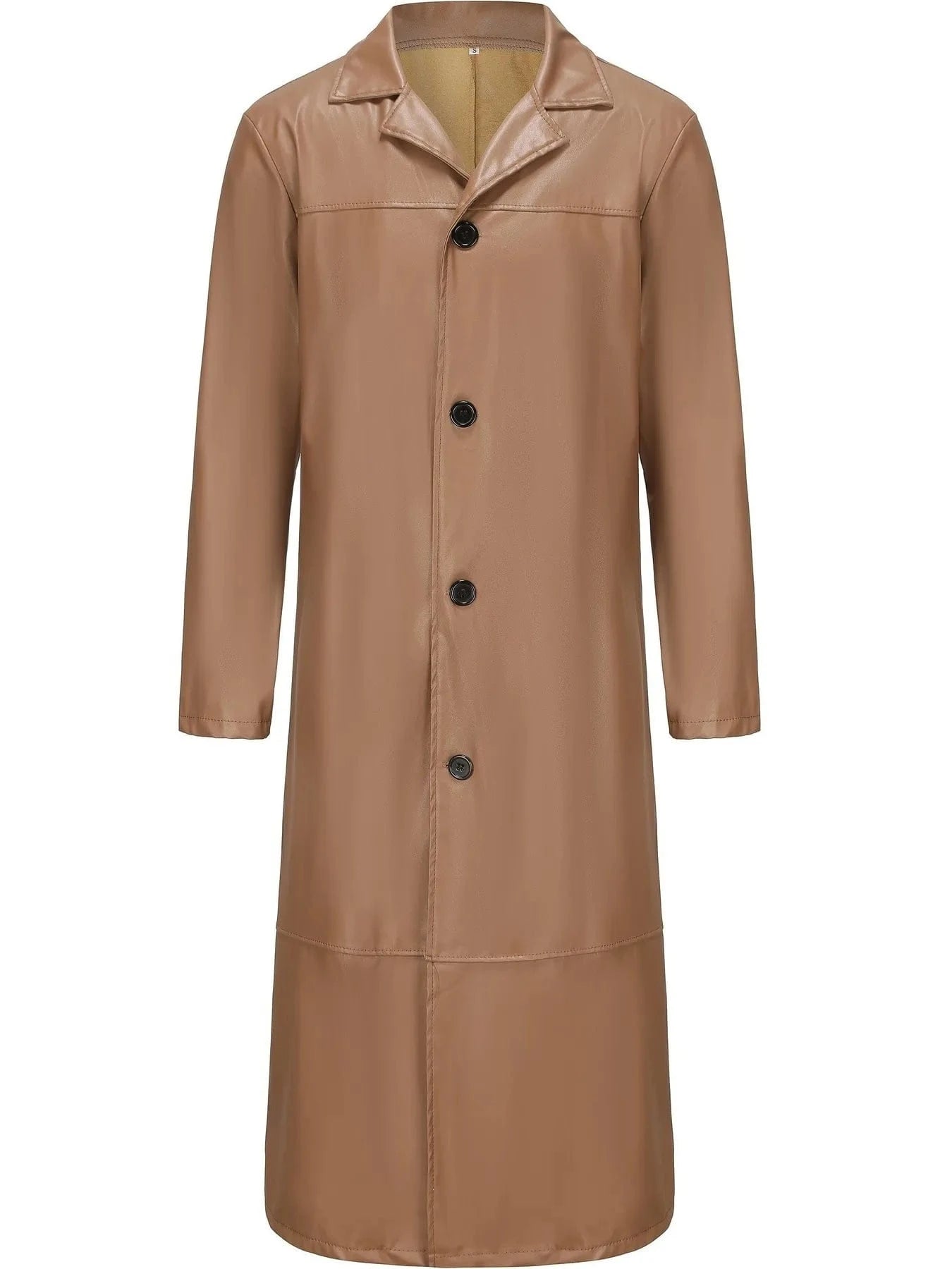 Sexy and Classy Longline Button-Up Jacket Men's Coats The Nichole Collection