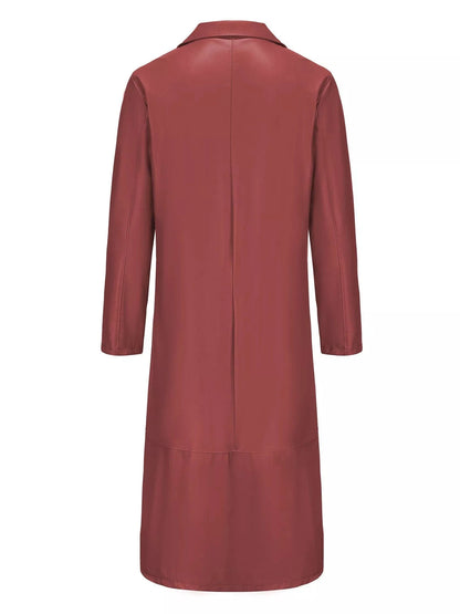 Sexy and Classy Longline Button-Up Jacket Men's Coats The Nichole Collection