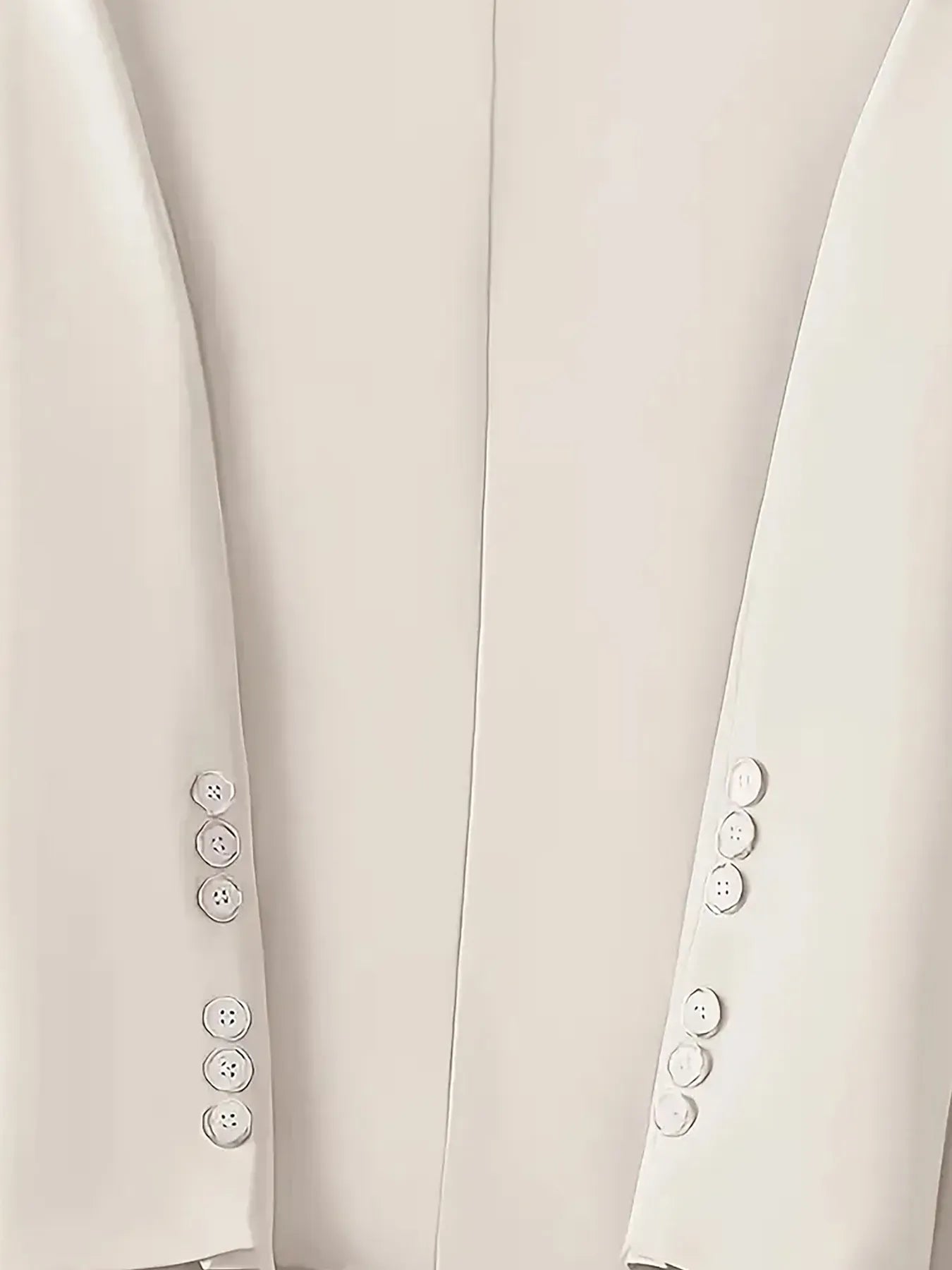 Single-Button Long Sleeve Blazer - Burnt Coral / S