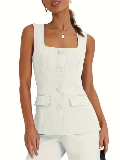 Skyline Chic Women’s Pantsuit The Nichole Collection