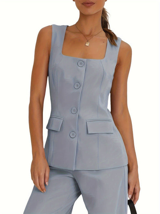 Skyline Chic Women’s Pantsuit The Nichole Collection