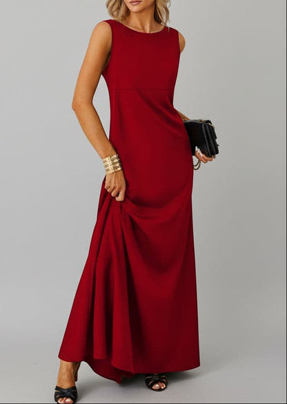Sleeveless Flowy Maxi Dress The Nichole Collection - Official Site