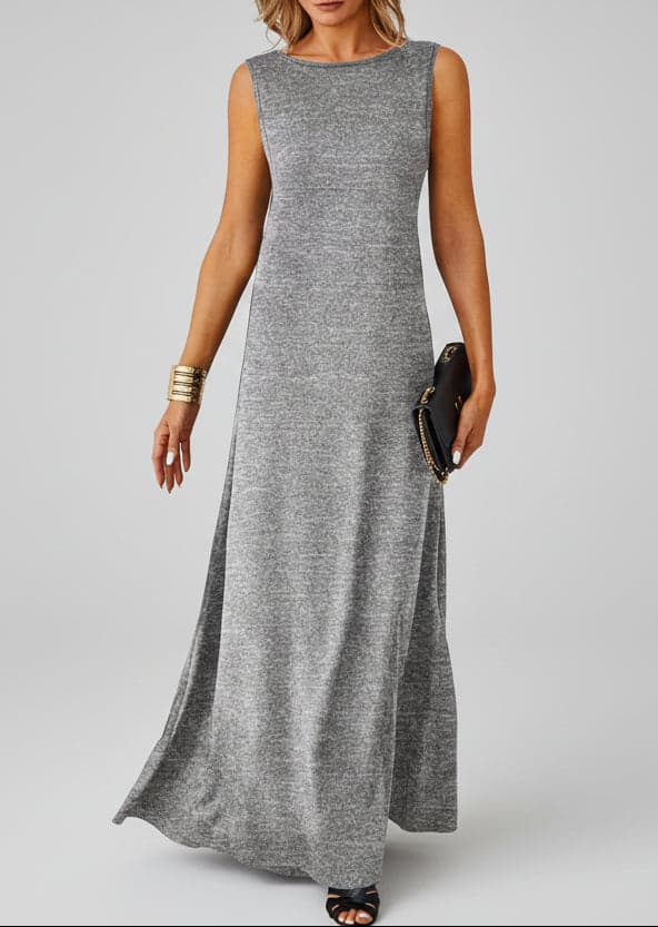 Sleeveless Flowy Maxi Dress The Nichole Collection - Official Site