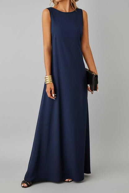 Sleeveless Flowy Maxi Dress The Nichole Collection - Official Site