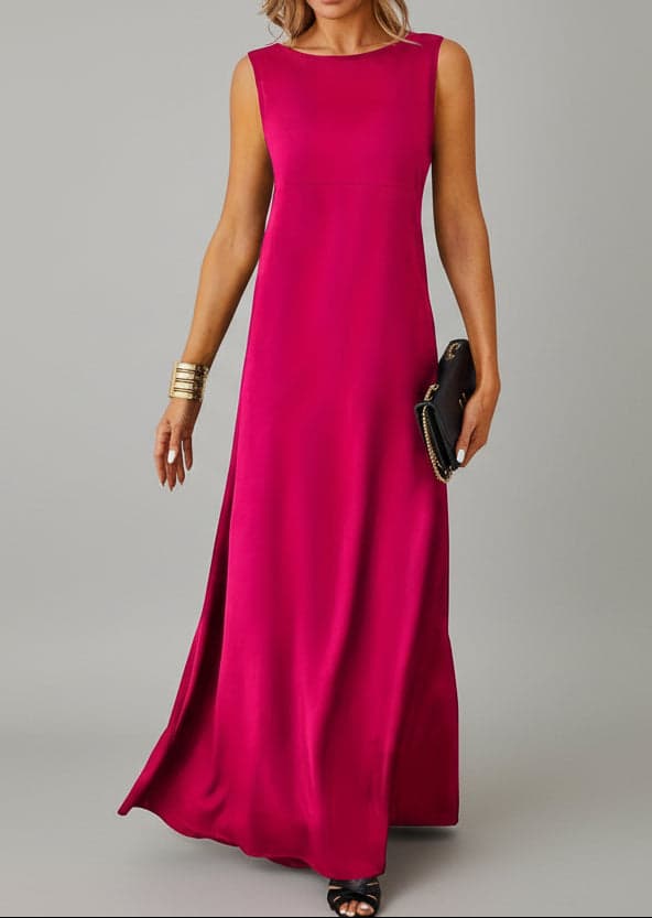 Sleeveless Flowy Maxi Dress The Nichole Collection - Official Site
