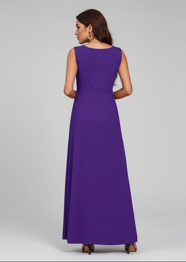 Sleeveless Flowy Maxi Dress The Nichole Collection - Official Site