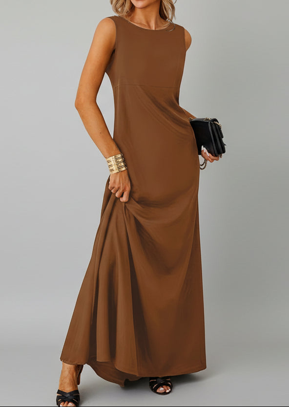 Sleeveless Flowy Maxi Dress The Nichole Collection - Official Site
