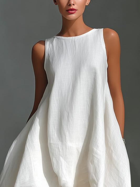 Sleeveless High-Low Hem Dress Dresses The Nichole Collection - Official Site
