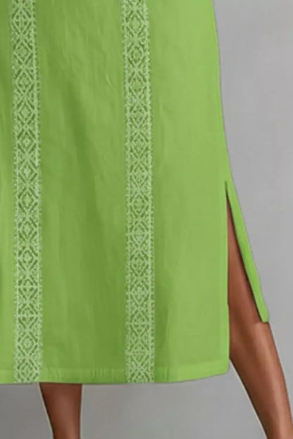 Sleeveless Side Slit Dress with Pockets The Nichole Collection - Official Site