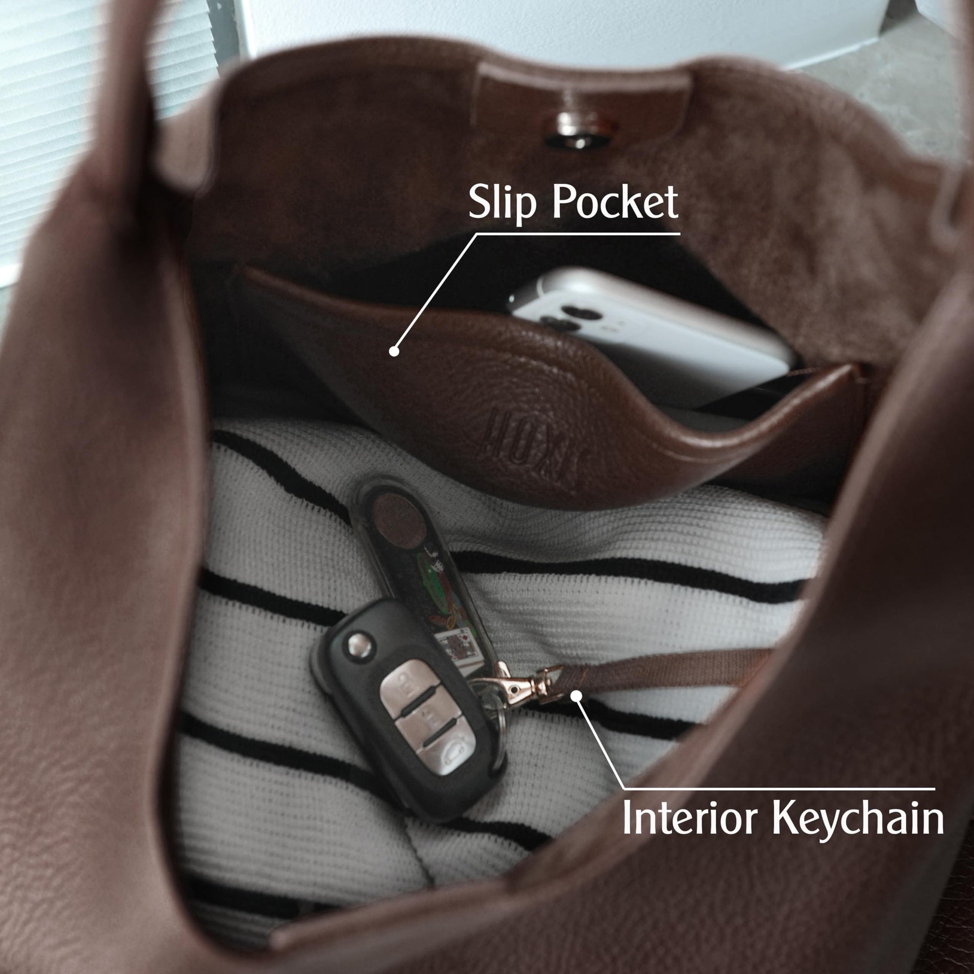 Slouchy Vegan Leather Hobo Bag The Nichole Collection