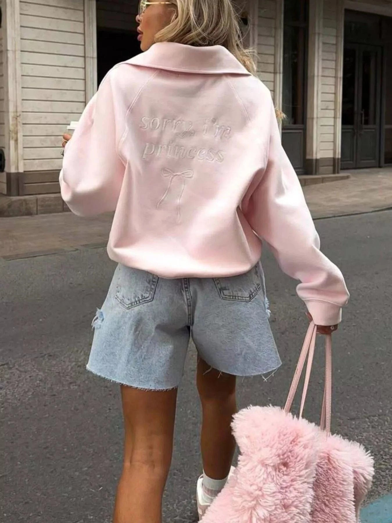 Soft & Cozy Half-Zip Sweatshirt Sweatshirt The Nichole Collection