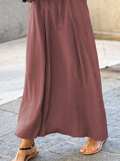 Spring Maxi Shirt Dress THE NICHOLE COLLECTION - Official Site