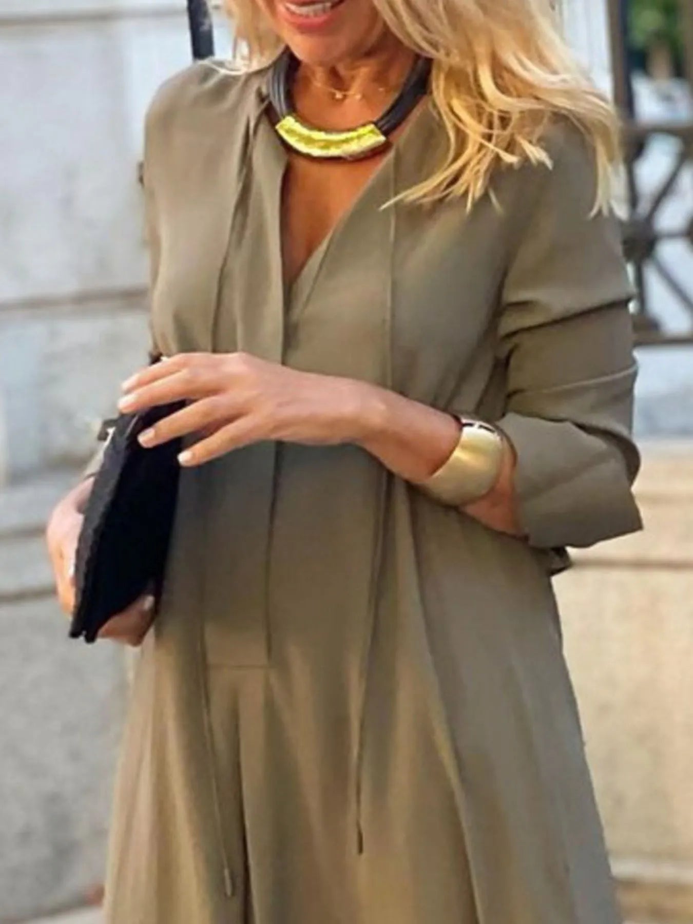 Spring Maxi Shirt Dress THE NICHOLE COLLECTION - Official Site