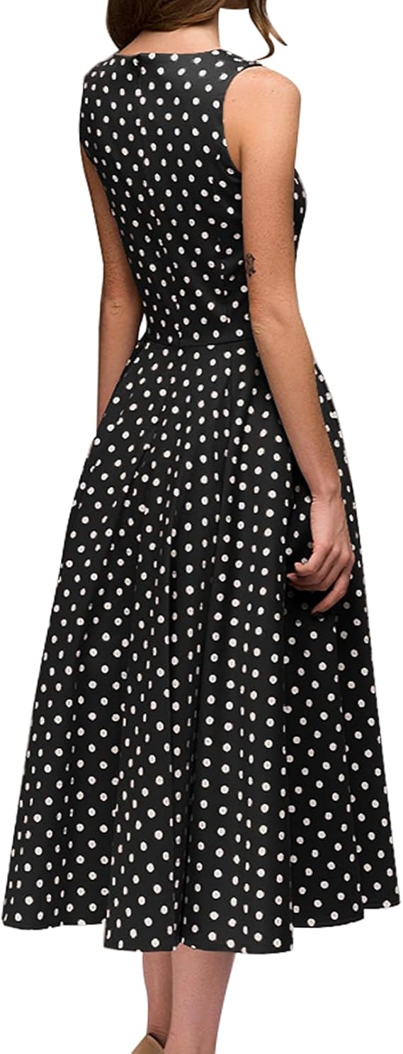Stylish Sleeveless High Waist Dress Dresses The Nichole Collection