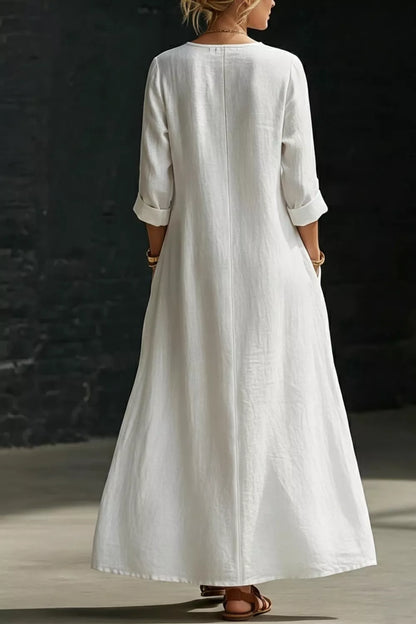 Surplice Long Sleeve Maxi Dress The Nichole Collection - Official Site