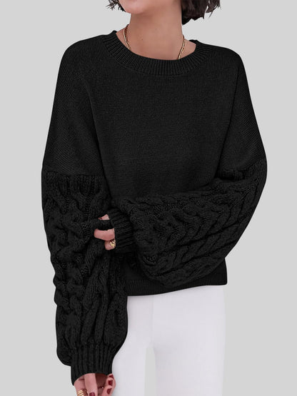 The Classic Cable Knit Sweater The Nichole Collection