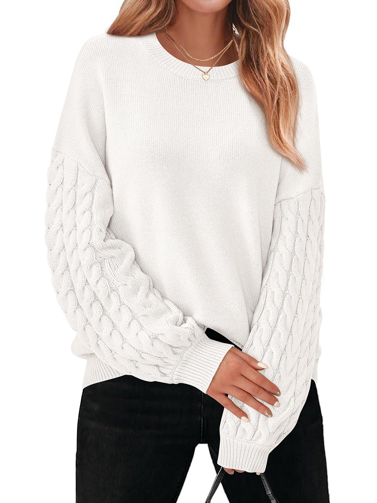 The Classic Cable Knit Sweater The Nichole Collection