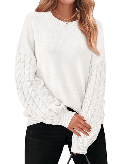 The Classic Cable Knit Sweater The Nichole Collection