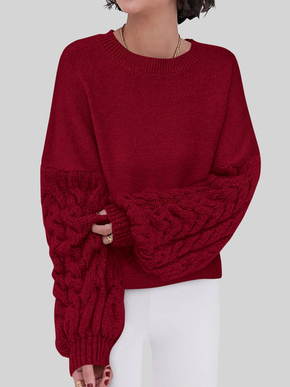 The Classic Cable Knit Sweater The Nichole Collection