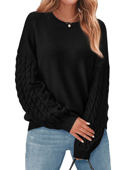 The Classic Cable Knit Sweater The Nichole Collection