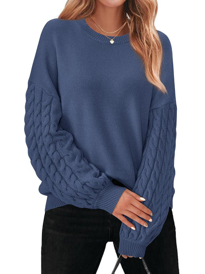 The Classic Cable Knit Sweater The Nichole Collection